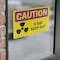 Signmission Radiation & Laser Sign, 7 in H x 10 in W, Vinyl Decal, Rectangle OS-2PACK-CR-D-710-L-10200 - alternate 2